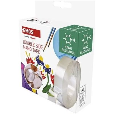 Emos F6300 Oboustranná páska nano 30 mm x 3 m transparentní – Zbozi.Blesk.cz