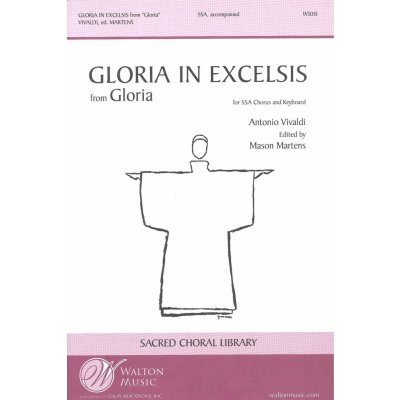 GLORIA IN EXCELSIS from Gloria Vivaldi SSA + klavír