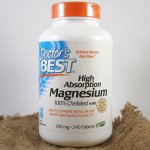 Doctor´s Best Magnesium 100% chelated 240 tablet – Hledejceny.cz