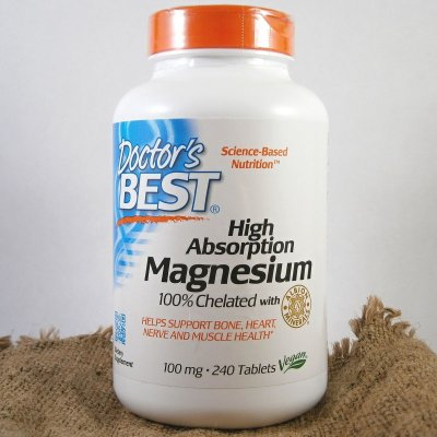 Doctor´s Best Magnesium 100% chelated 240 tablet