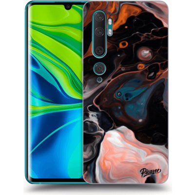 Pouzdro Picasee silikonové Xiaomi Mi Note 10 Pro - Cream černé – Zbozi.Blesk.cz