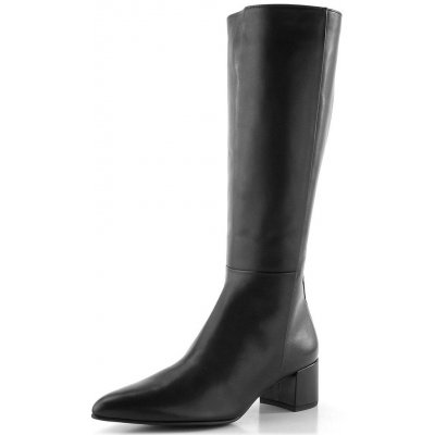 Högl hladké kožené kozačky černé 0-104723-0100 – Sleviste.cz