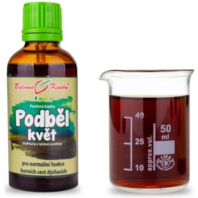 Bylinné kapky Podběl 50 ml – Hledejceny.cz