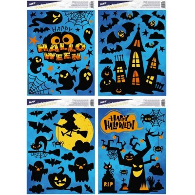 MFP paper Okenní fólie halloween HA006 30x42cm – Zboží Dáma