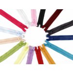 Kostěný zip šíře 5 mm délka 75 cm (bundový) - 330 Eclipse – Zboží Mobilmania