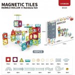 Mamido Barevná magnetická stavebnice 95 dílů kuličková dráha MT1492 – Zboží Živě