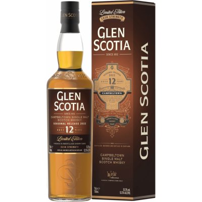 Glen Scotia 12y Seasonal Release 2022 53,3% 0,7 l (karton) – Hledejceny.cz