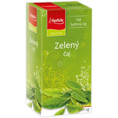 Apotheke Natur zelený čaj 20 n.s. – Zbozi.Blesk.cz