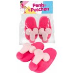 Plyšové pantofle Penispuschen pink – Zboží Dáma