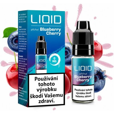 LIO Liquid Blueberry Cherry 10 ml 0 mg – Hledejceny.cz
