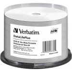 Verbatim DVD-R 4,7GB 16x, AZO, printable, spindle, 50ks (43734) – Hledejceny.cz