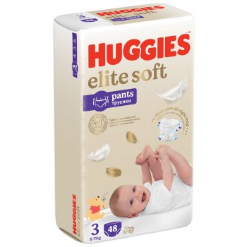Huggies Elite Soft Pants 3 48 ks