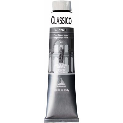 Maimeri Classico olejová barva super rapid white 200 ml – Sleviste.cz