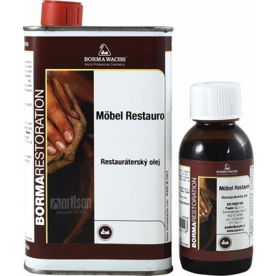 Borma Olio Restauro 0,5 l Střední dřevo – Zboží Mobilmania