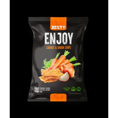 ENJOY CHIPS SE Chipsy bramborové s mrkví a cibulí 40 g – Zboží Dáma