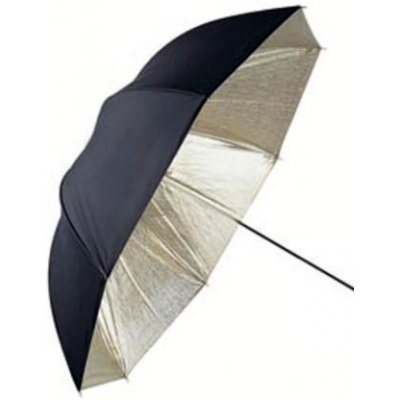 Linkstar PUR-102GB odrazný deštník 102cm (zlatá/černá) – Hledejceny.cz