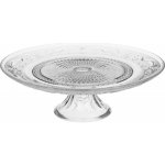 Secret de Gourmet Skleněný servírovací tác na noze Corinne fi 29 cm – Sleviste.cz