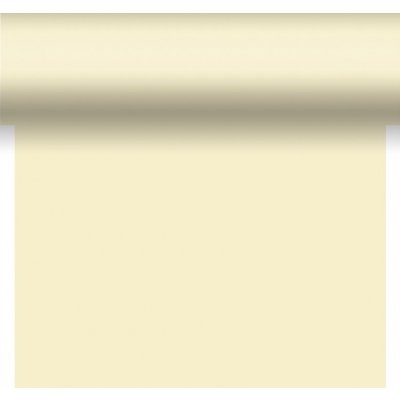 Šerpa Duni krémová 40 cm x 4,8 m - šerpy Dunilin na slavnostní svatební stůl – Zboží Dáma