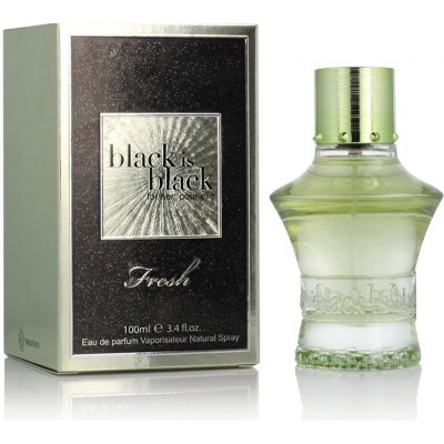 Nuparfums Black is Black Fresh parfémovaná voda dámská 100 ml – Zboží Mobilmania