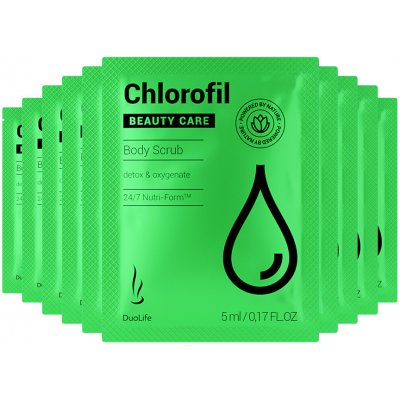 DuoLife vzorek Beauty Care Chlorofil Body Scrub 5 ml
