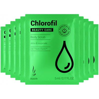 DuoLife vzorek Beauty Care Chlorofil Body Scrub 5 ml – Zboží Mobilmania