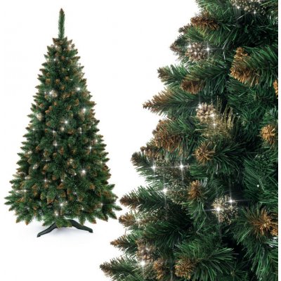 Aga BOROVICE 180 cm Crystal zlatá – Zboží Mobilmania