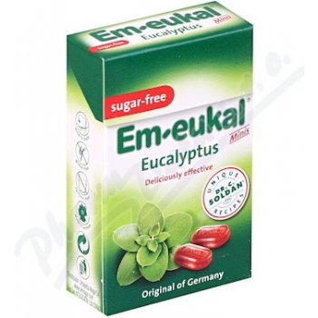 Em-Eukal Eukalyptovo-mentolové dropsy 40 g krabička