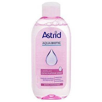 Astrid Aqua Biotic zjemňující čistící pleťová voda 200 ml