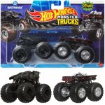 Mattel Hot Wheels Mattel Monster Truck Batman DC Comics vs Batman Classic TV Series 2 vozidla – Hledejceny.cz