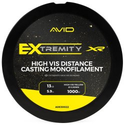 Avid Carp Extremity Hi-Vis XR Mono 1000 m 0,26 mm 4,50 kg