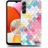 Pouzdro a kryt na mobilní telefon Samsung Picasee silikonové Samsung Galaxy A15 A156B 5G Colorful roof čiré