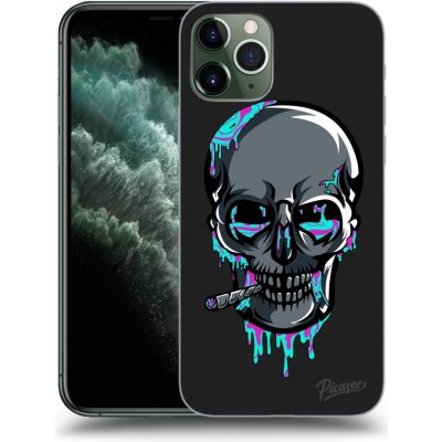 Pouzdro Picasee silikonové Apple iPhone 11 Pro Max - EARTH - Lebka 3.0 černé – Zboží Mobilmania