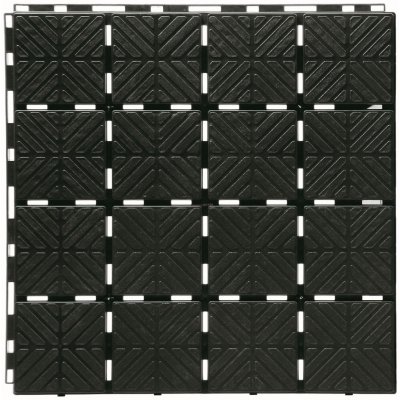 Prosperplast Easy Square 40 x 40 cm černá 9 ks – Zboží Mobilmania