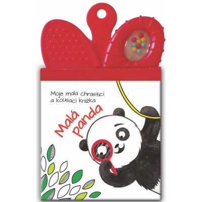 Moje malá chrastící a kousací knížka Malá panda – Hledejceny.cz