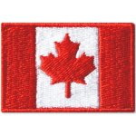 Vyšívané nažehlovací vlajky - Kanada – Zboží Dáma
