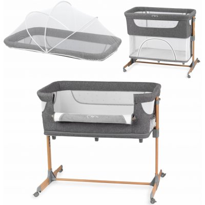MoMi 4v1 SMART BED gray – Zboží Mobilmania