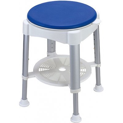 Sundo Sprchová stolička s měkkým otočným sedákem, s úložným prostorem – Zboží Dáma