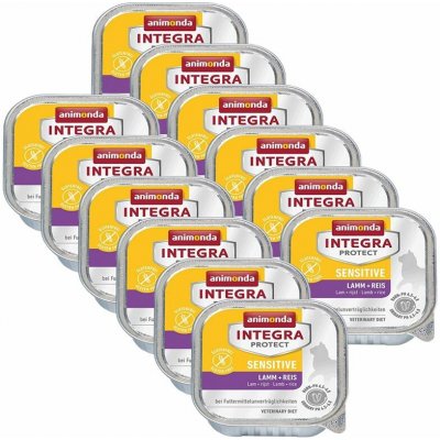 Integra Protect Cat Sensitive jehněčí s rýží 12 x 100 g – Zboží Mobilmania