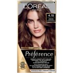 L'Oréal Préférence Récital 4.15/M1 Caracas Inte. ledově čokoládová barva na vlasy – Zboží Dáma