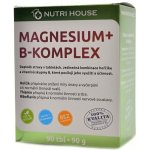 Nutri House Magnesium + B-komplex 90 tablet – Hledejceny.cz