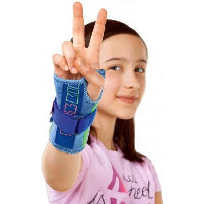 Manumed Kidz ortéza zápěstí dětská levá – Hledejceny.cz