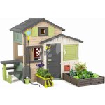 Smoby Domeček Přátel se zahrádkou Friends House Evo Playhouse se zaléváním – Zboží Dáma