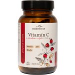 Herbyway Vitamín C s extraktem z šípku 1 000 mg 60 kapslí – Hledejceny.cz