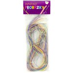 Teddies Zaplétací provázky bužírky barevné 105cm v sáčku – Zboží Mobilmania