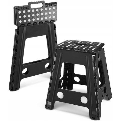 KIK KX4404 skládací stolička 39cm černá – Hledejceny.cz