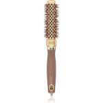 Olivia Garden kartáč hranatý Expert Blowout Straight Gold & Brown 20 mm – Zboží Dáma