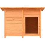 vidaXL Psí bouda 120 x 77 x 86 cm – Zbozi.Blesk.cz