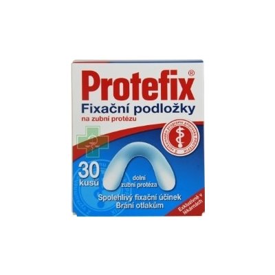 Protefix fixační podložka dolní zuby 30 tablet od 101 Kč - Heureka.cz