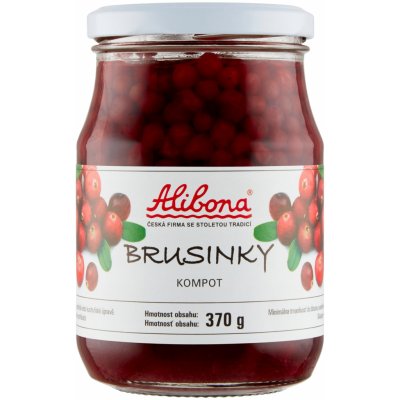ALIBONA BRUSINKY KOMPOT 370 g 160 g – Hledejceny.cz
