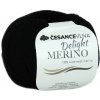 Příze 100% Merino příze - Delight černá